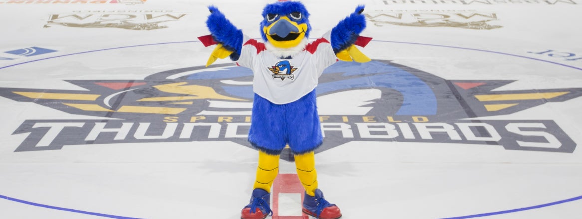 Thunderbirds Introduce Mascot &quot;Boomer&quot;