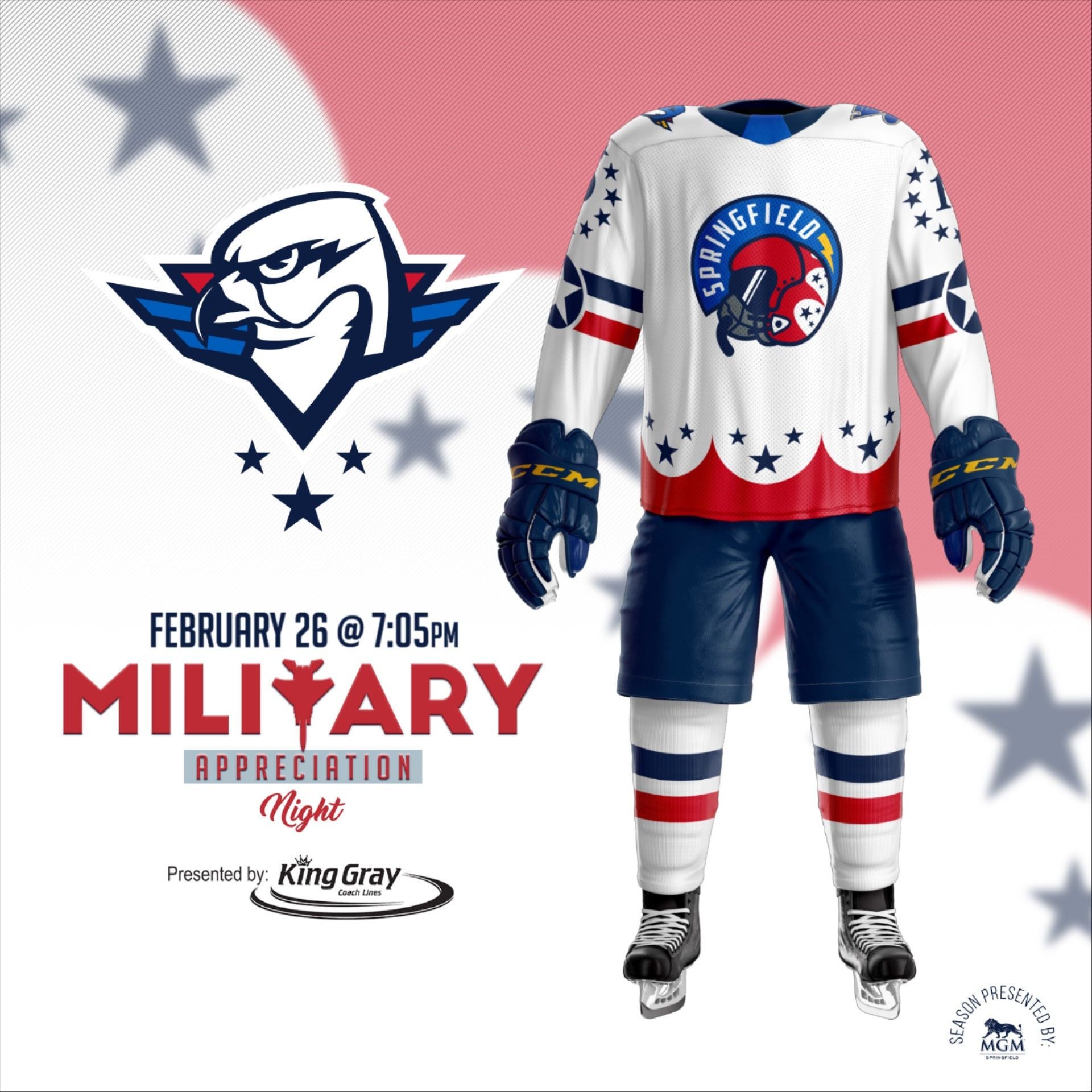T-BIRDS RAISE $28,575 IN MILITARY JERSEY AUCTION SALES