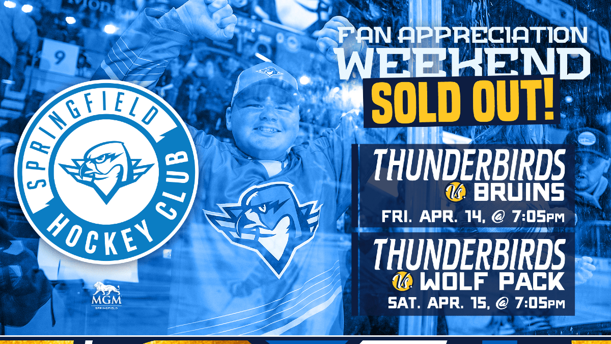 T-Birds Announce 14th & 15th Sellouts of Season This Weekend ...